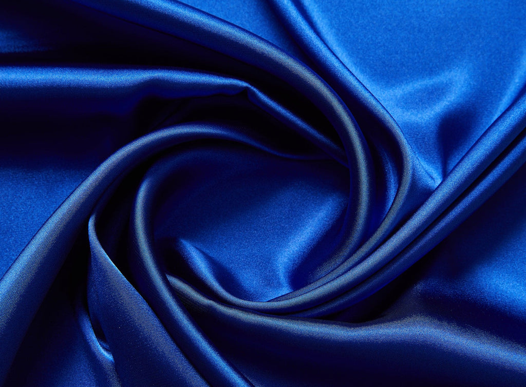 NEON ROYAL SALSA | 404-NEON - SOLID CHARMEUSE - Zelouf Fabrics