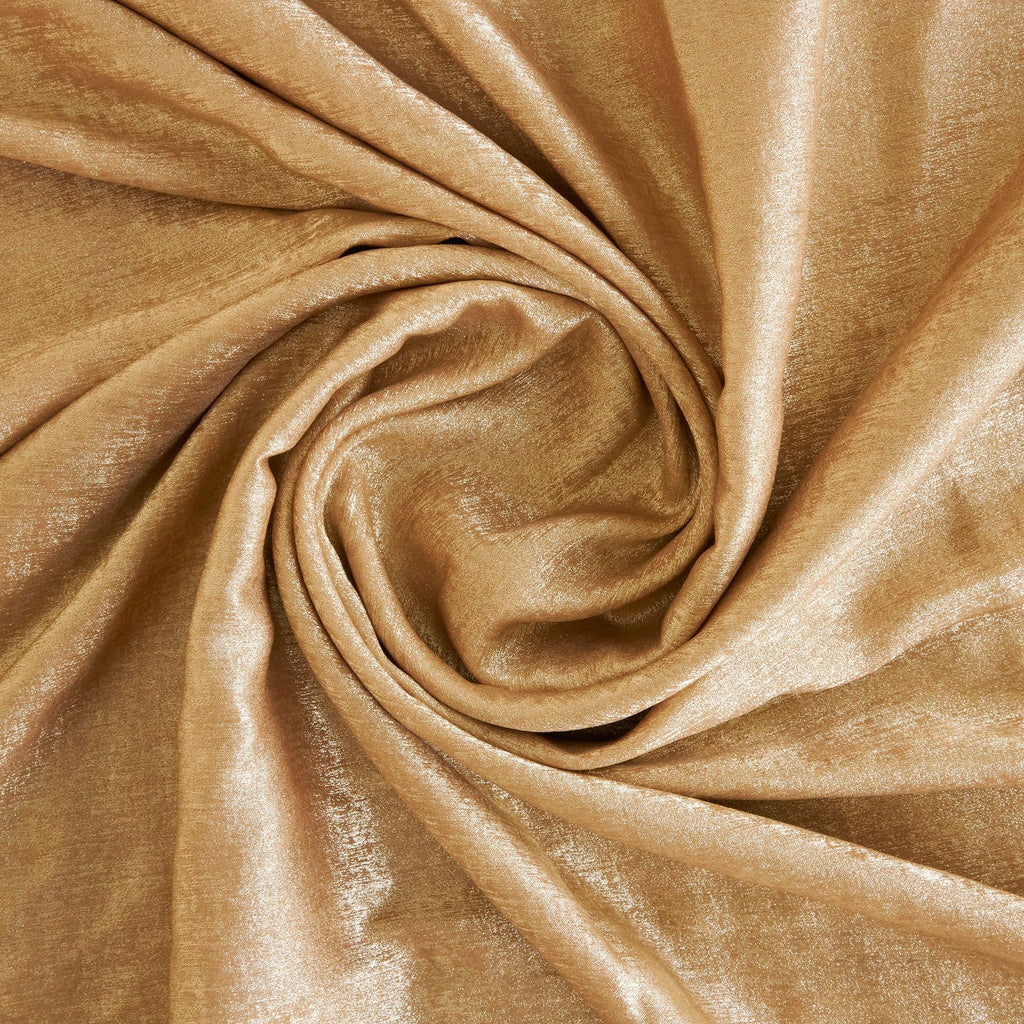 REMI METALLIC WOVEN  | 26382-FOIL SAND/GOLD - Zelouf Fabrics