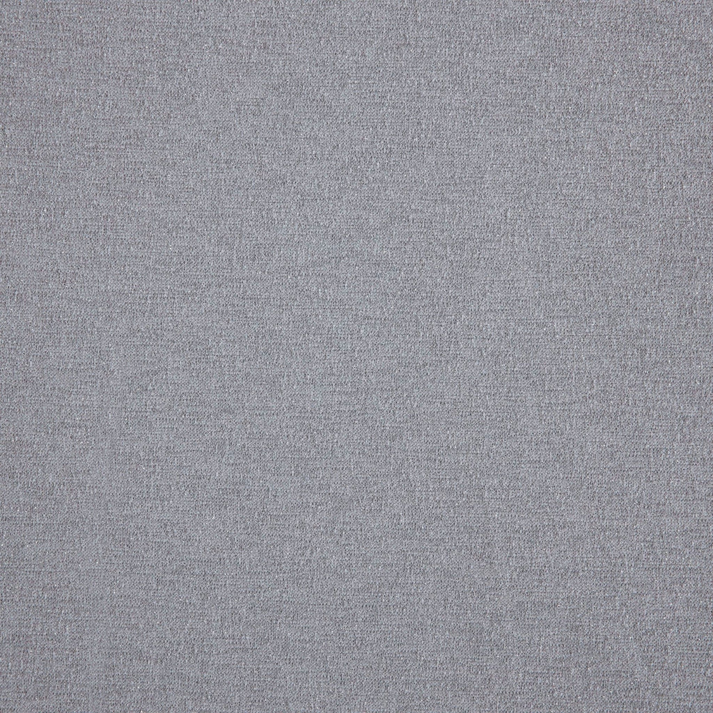 PERFECT SILVER | 5664-LUREX - SCUBA CREPE LUREX - Zelouf Fabrics