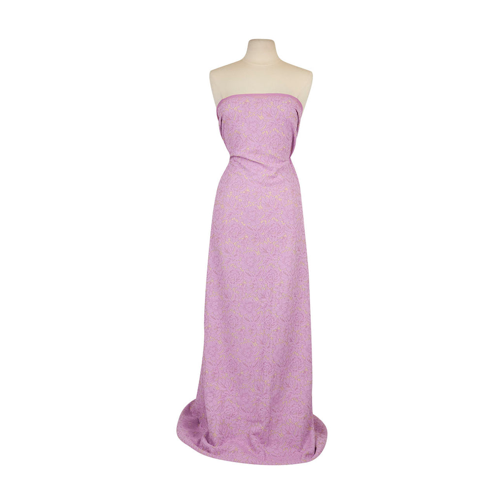 MODERN LILAC | 24122-BONDED - EVERLY CORDING FLORAL LACE BONDED - Zelouf Fabrics
