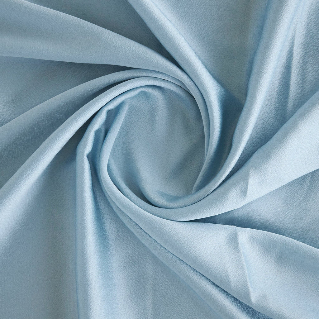 HAMMERED SATIN | 24146 DELICATE SKY - Zelouf Fabrics