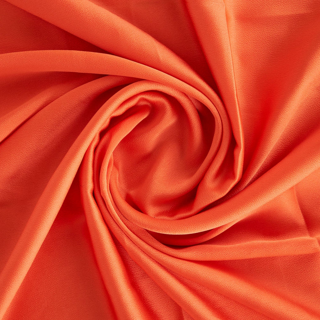 MODERN ORANGE | 24146 - HAMMERED SATIN - Zelouf Fabrics