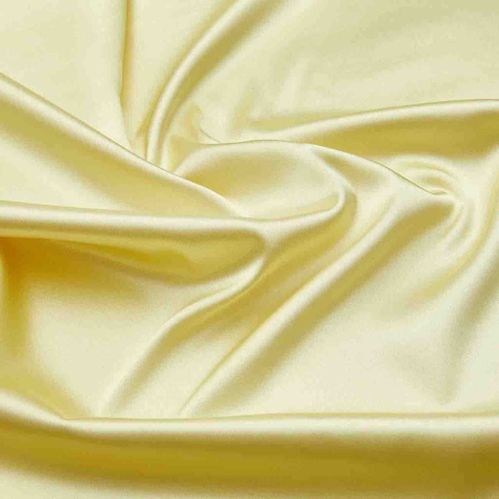 YELLOW STRETCH SATIN | 4240 JD BANANA - Zelouf Fabrics