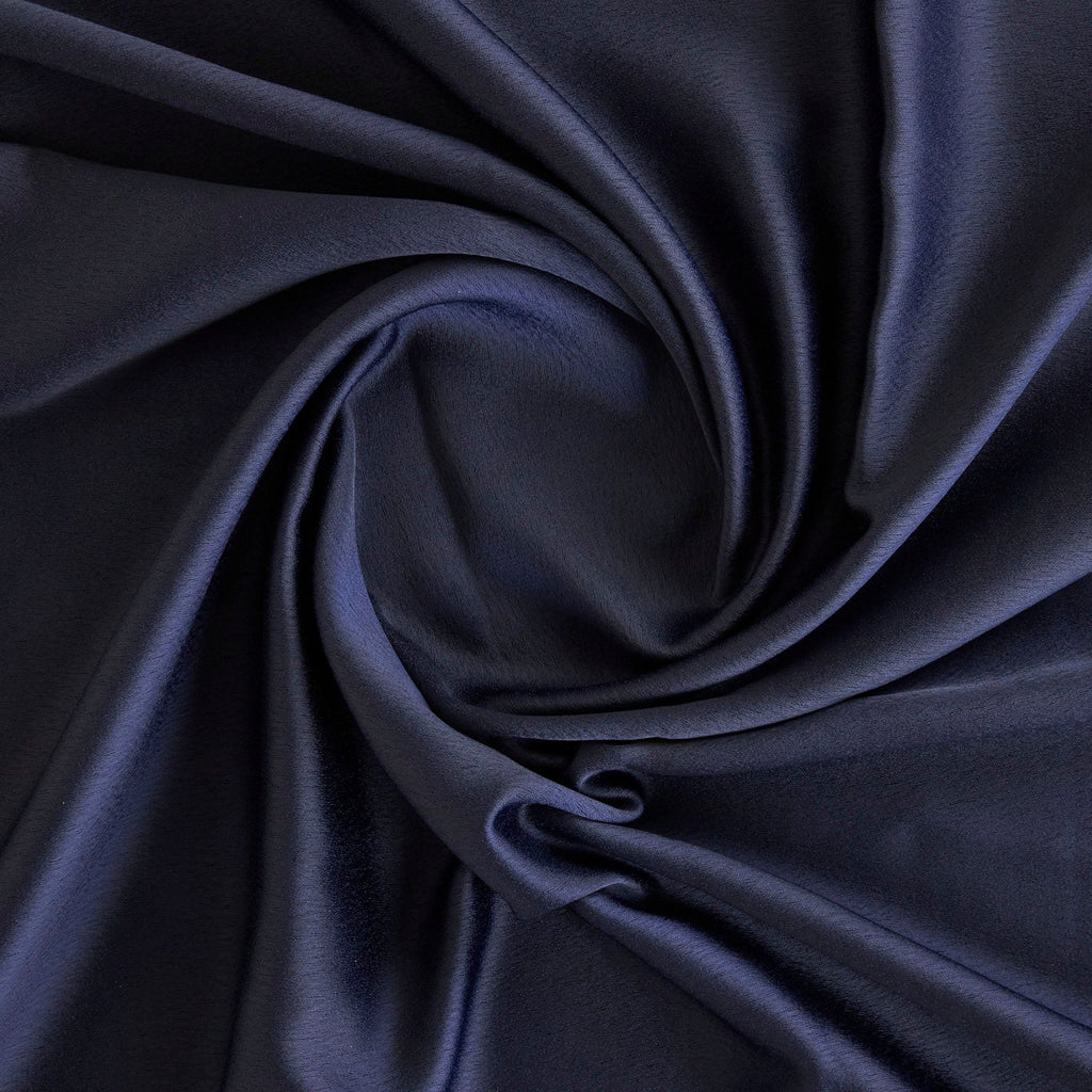 CREPE BACK SATIN | 23628 PERFECT NAVY - Zelouf Fabrics