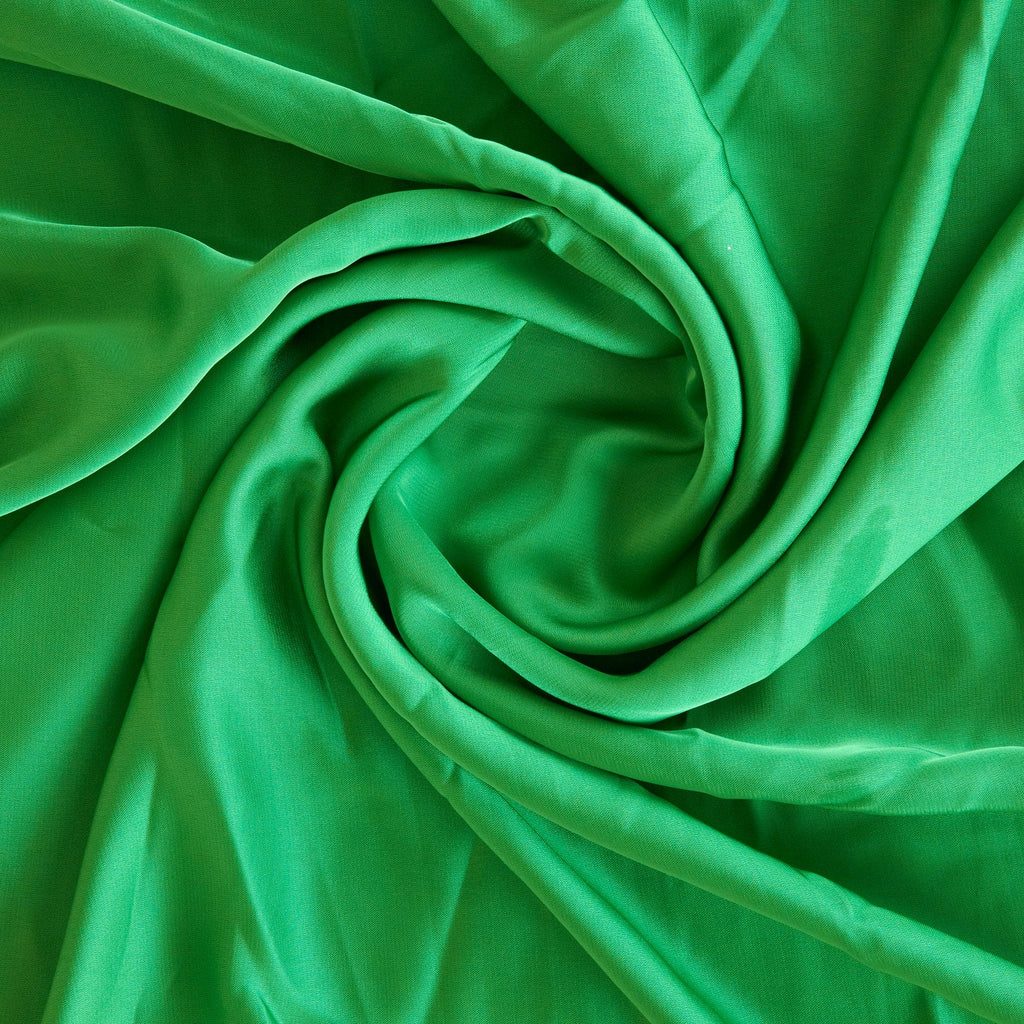MELISSA SATIN SHIRTING  | D2474 MODERN EMERALD - Zelouf Fabrics