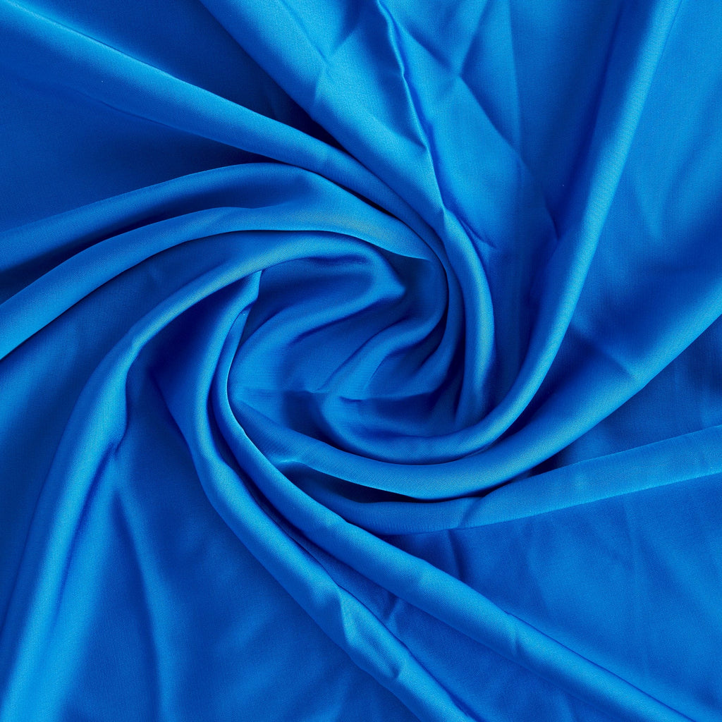 MELISSA SATIN SHIRTING  | D2474 MODERN COBALT - Zelouf Fabrics