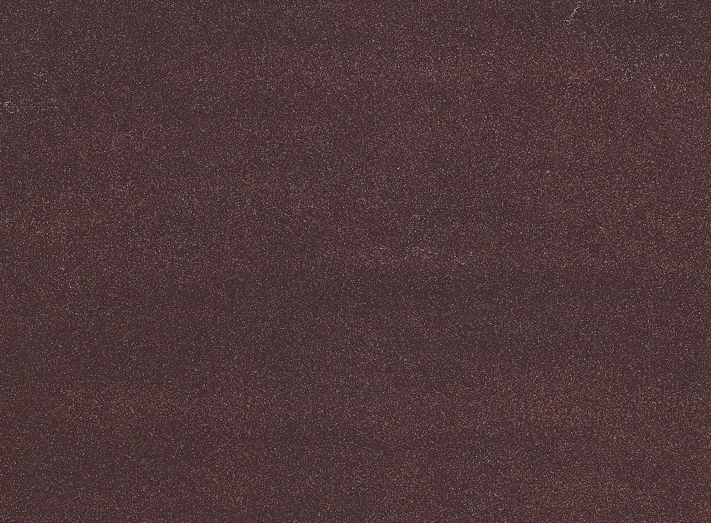 BROWN | 4316 - ROLLER GLITTER ON MATTE JERSEY CHIFFON - Zelouf Fabrics