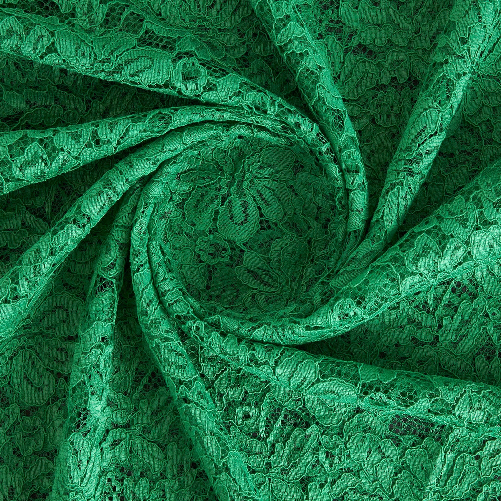 CORDED LACE  | D0113 MODERN EMERALD - Zelouf Fabrics