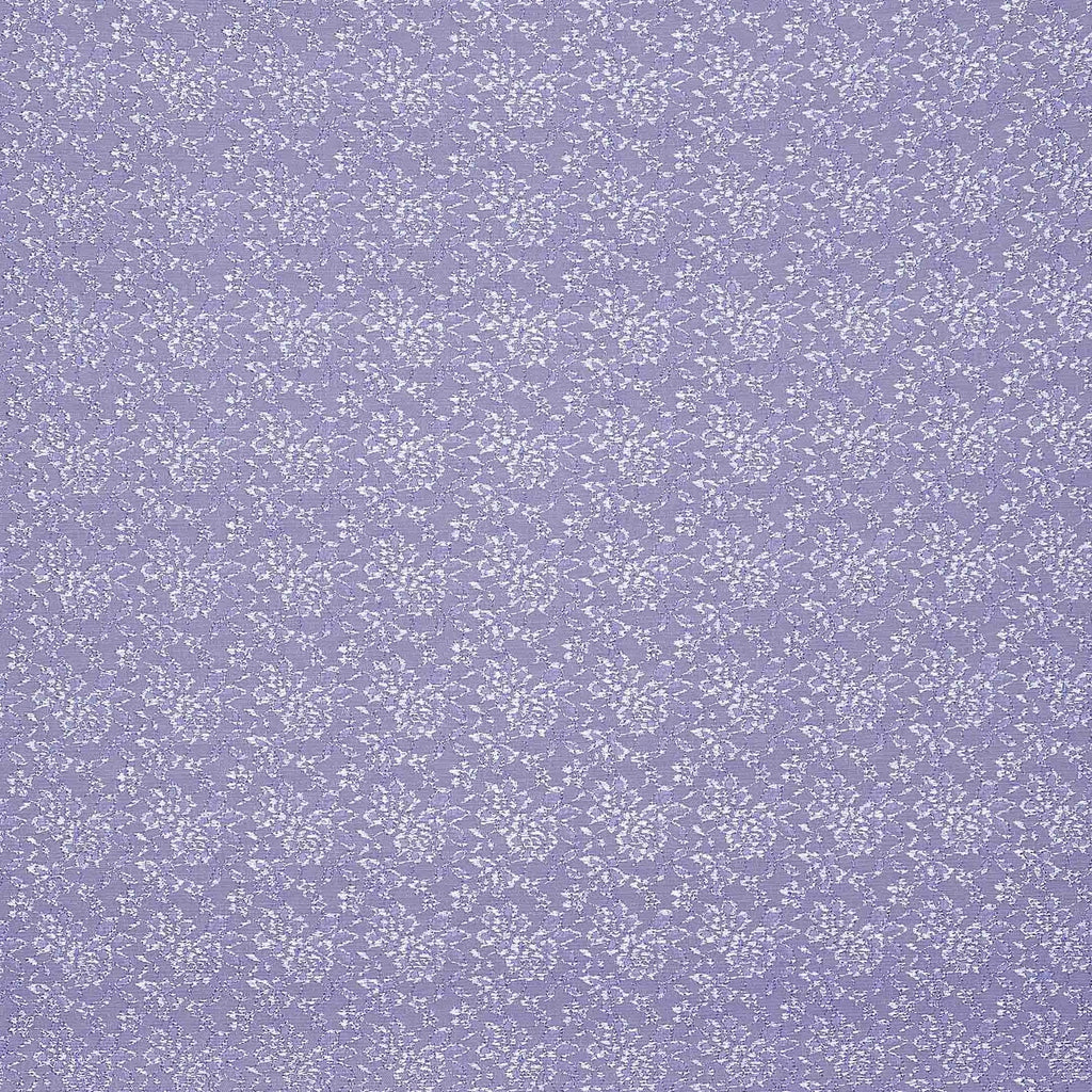 LILAC | 4428 - SCALLOP FLORAL LACE - Zelouf Fabrics