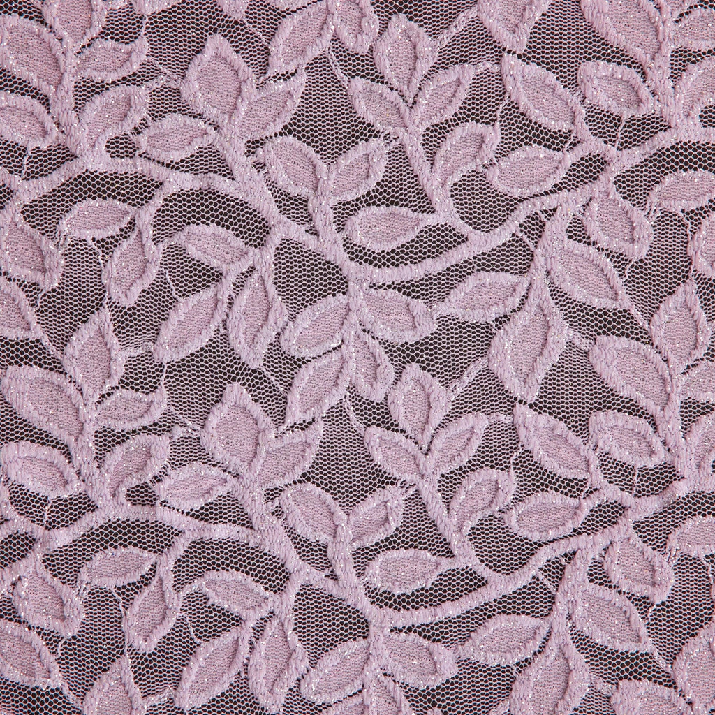 DELICATE LILAC | 25107-GLITTER - CHERRY ON TOP STRETCH GLITTER LACE - Zelouf Fabrics