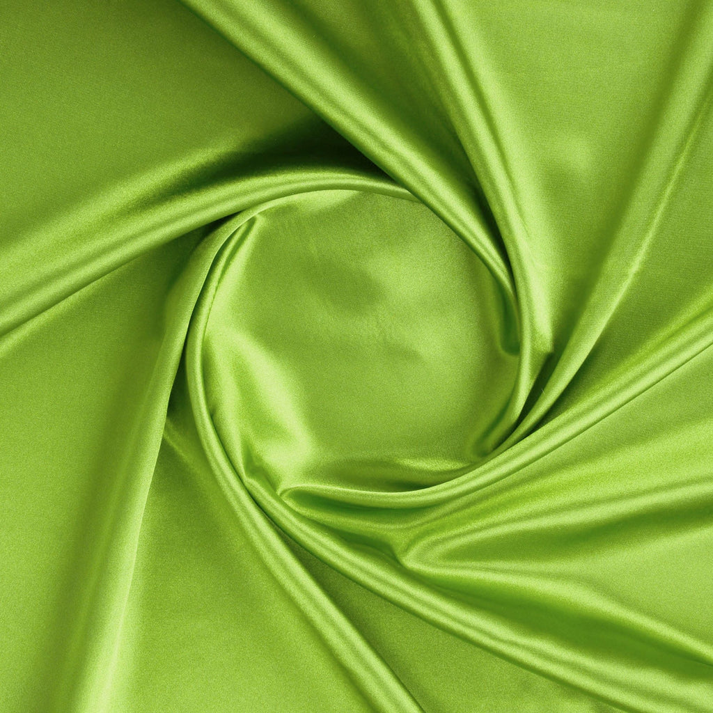 BREEZY LIME | 4444 - CHINESE CHARMEUSE 75G/SME - Zelouf Fabric