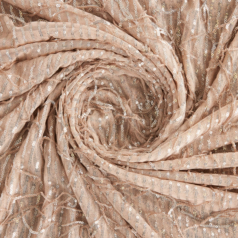 GLORIA FRINGE SEQUIN MESH  | 26340