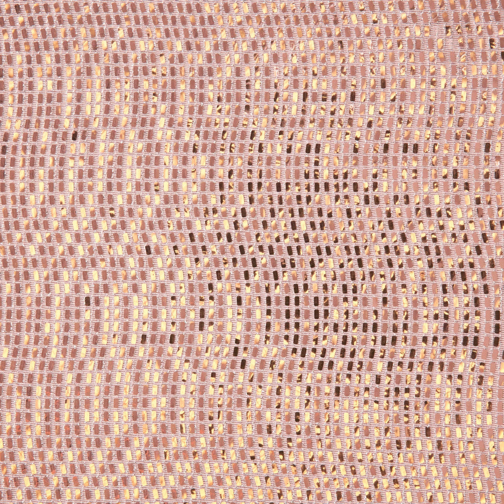 BLUSH/BLUSH | 26386 - NATHALIE TRANS LUREX KNIT - Zelouf Fabrics
