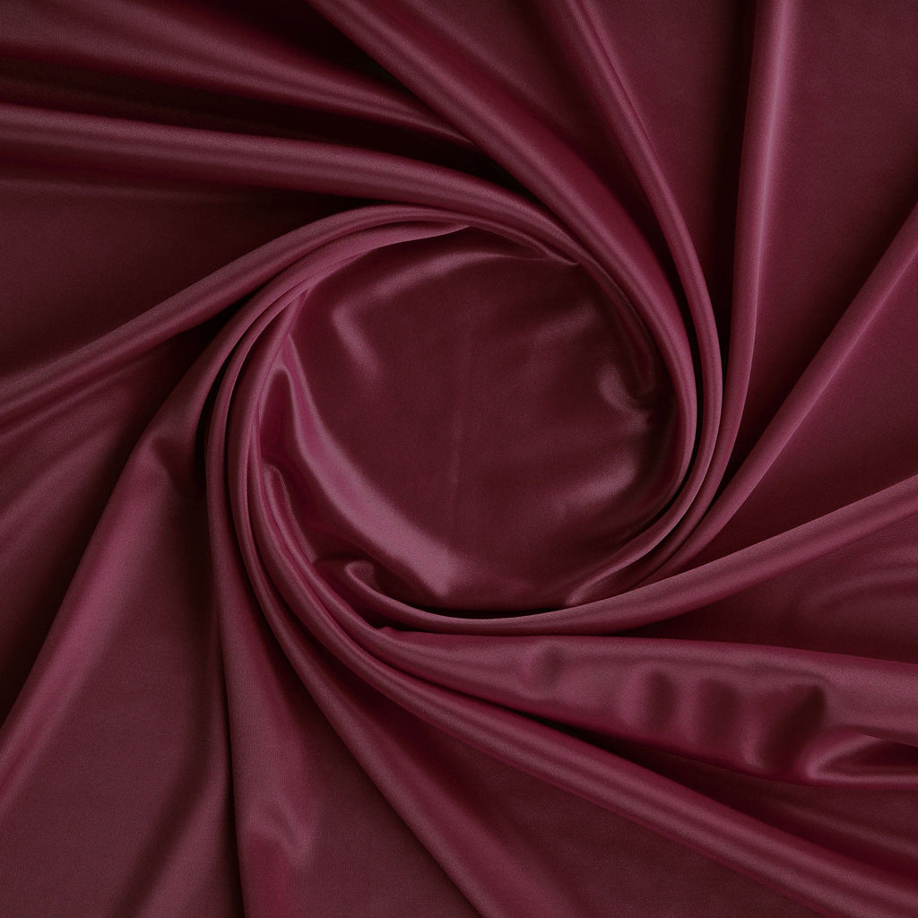 KNIT SATIN LINING | 4564 GARNET BELLE - Zelouf Fabrics