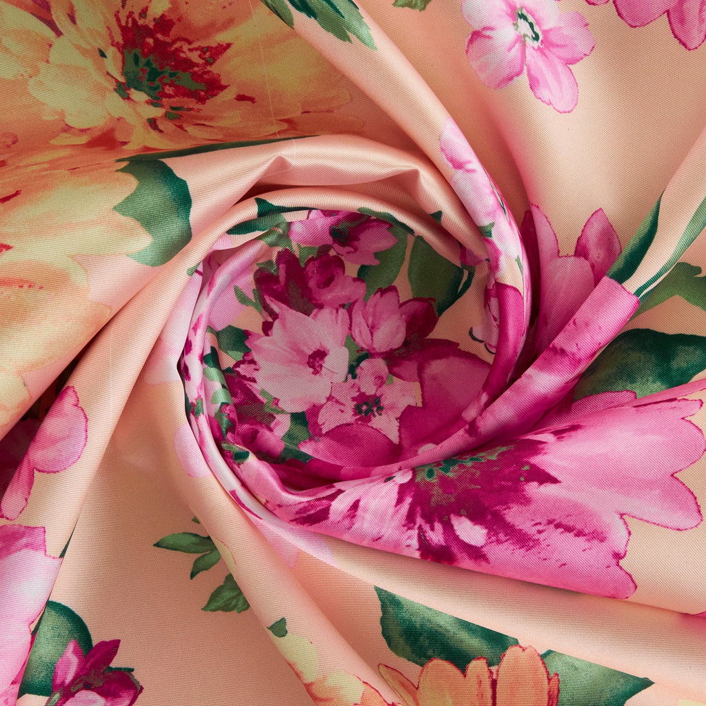 883 PEACH/CORAL/PINK | P0169-4765DP - P0169 PRINT CHINESE MIKADO - Zelouf Fabrics