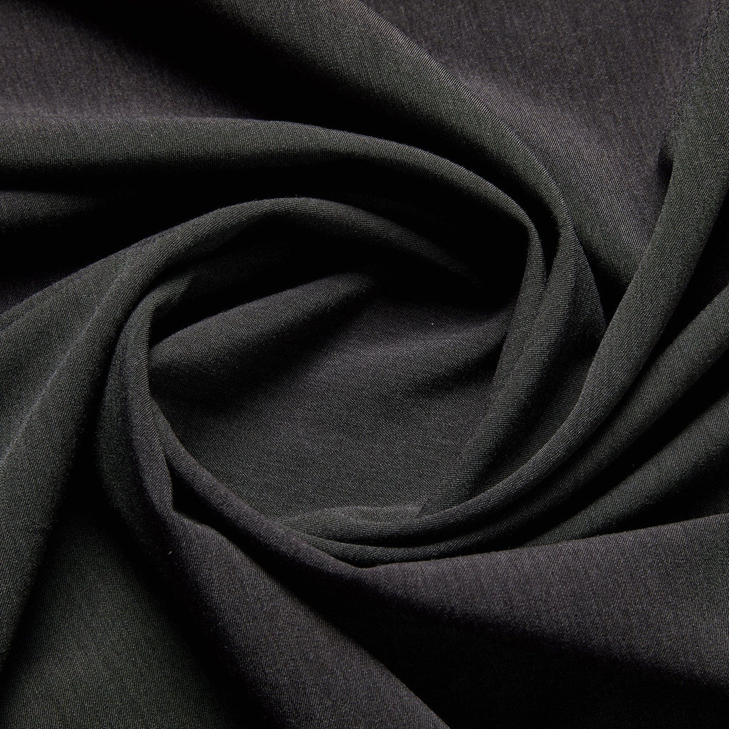 BABY GABERDINE  | 4607 000 CHARCOAL - Zelouf Fabrics
