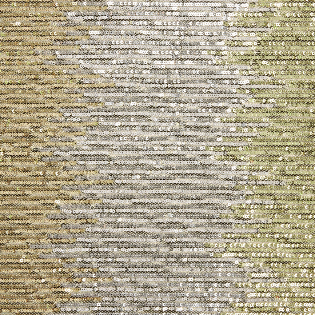OMBRE ARIEL LINE SEQUIN MESH | 25525-TOMBRE  - Zelouf Fabrics
