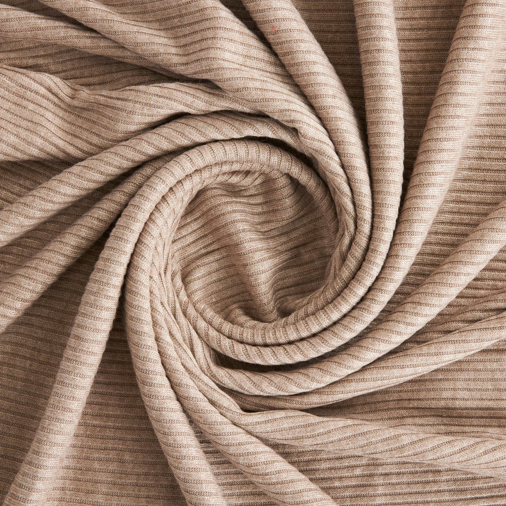 STONE | 26400 - GRETEL VARIEGATED RIBBED SWEATER - Zelouf Fabrics