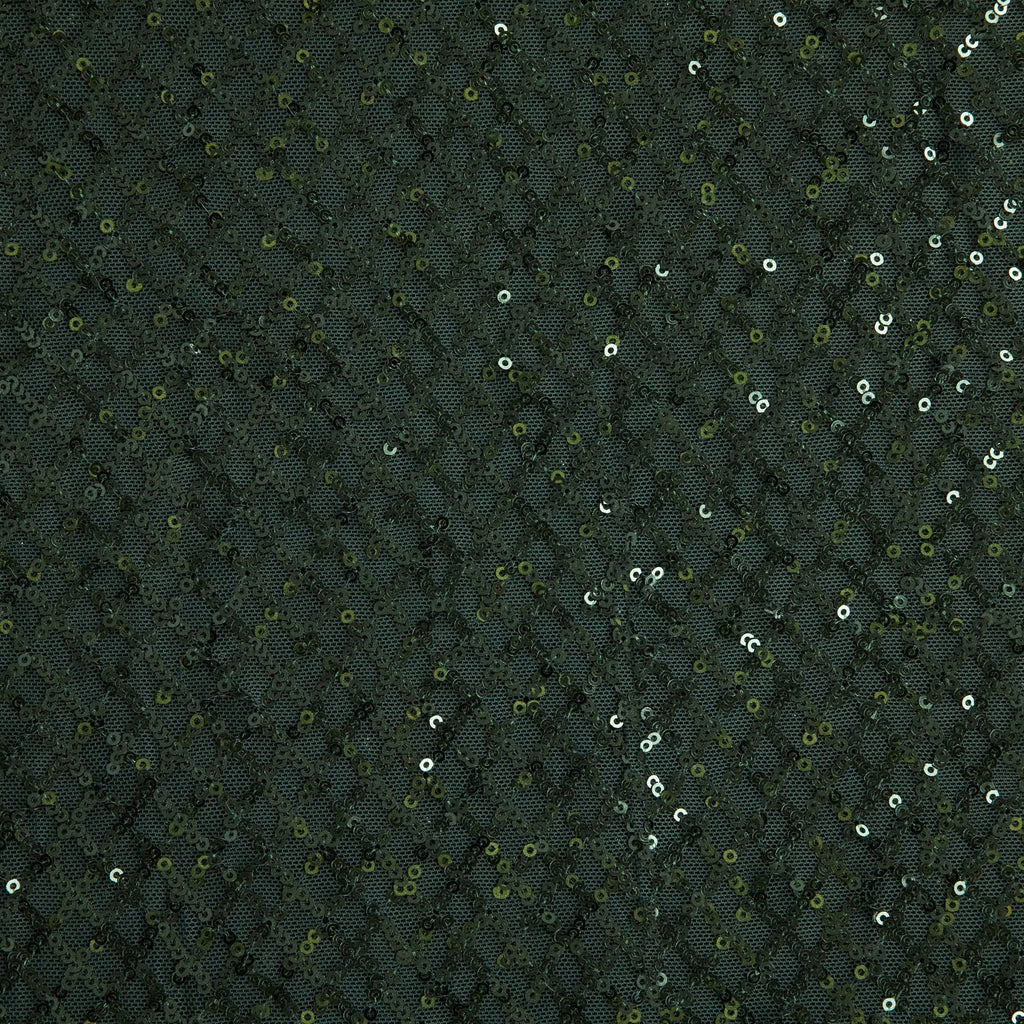 PINE | 25680 - SPLENDID SMALL DIAMOND STRETCH MESH - Zelouf Fabrics