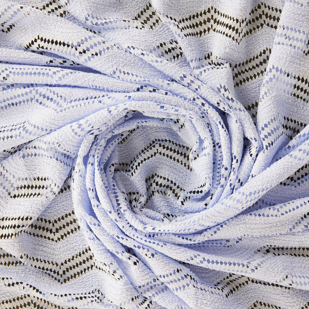 LANCE CHEVRON KNIT  | 26401 PERFECT PERI - Zelouf Fabrics