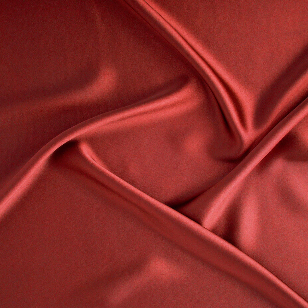 SILKY SATIN | 4805 SCARLET - Zelouf Fabrics