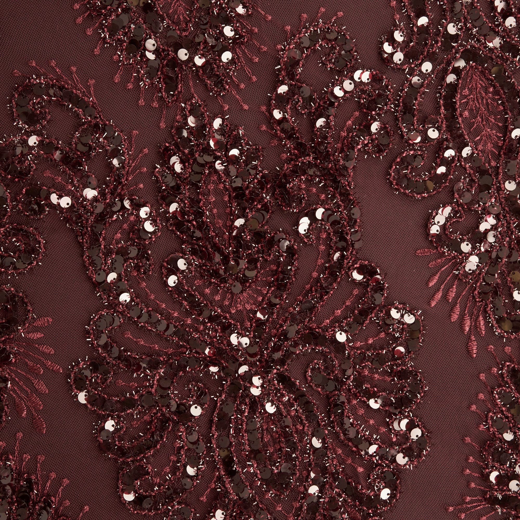 KAYLA EMB W/EYELASH CORDED SCALLOP MESH  | 26428  - Zelouf Fabrics