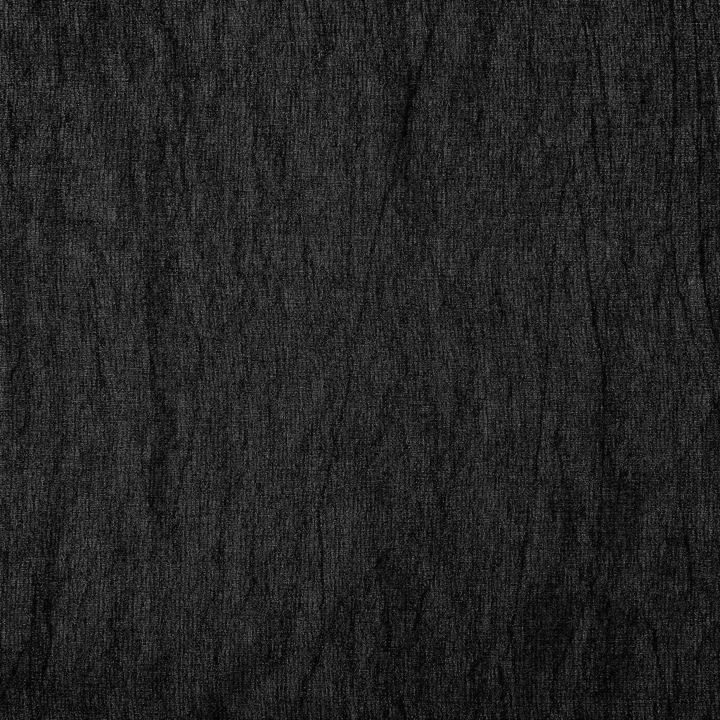 LUX BLACK | 4835-BLACK - PEARL SILK CHIFFON - Zelouf Fabrics