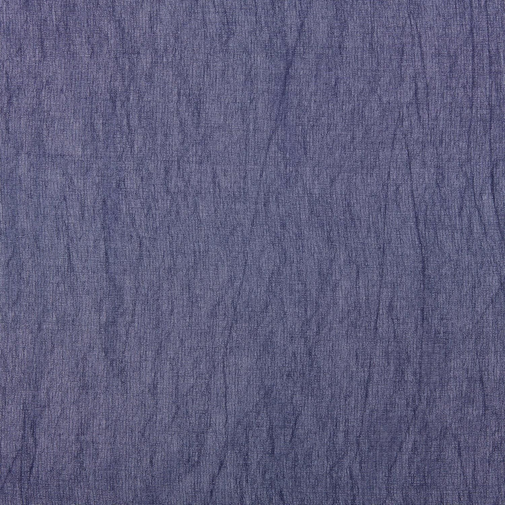 LUX NAVY | 4835-BLUE - PEARL SILK CHIFFON - Zelouf Fabrics