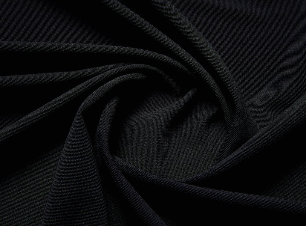 999 BLACK | 4888 - OTTOMAN SOLID - Zelouf Fabrics