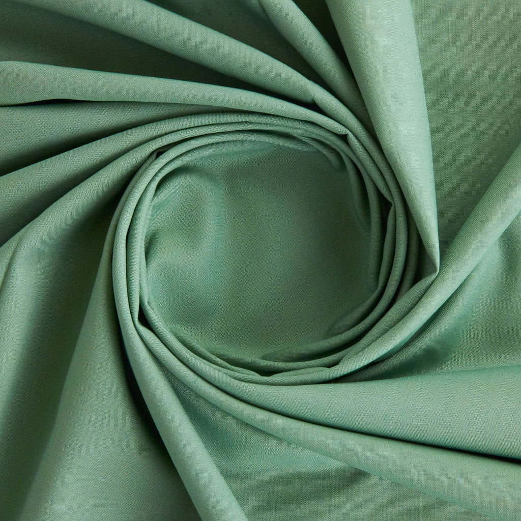 SAGE | 033 - CARLY 60X60 COTTON PLAIN WEAVE- Zelouf Fabrics