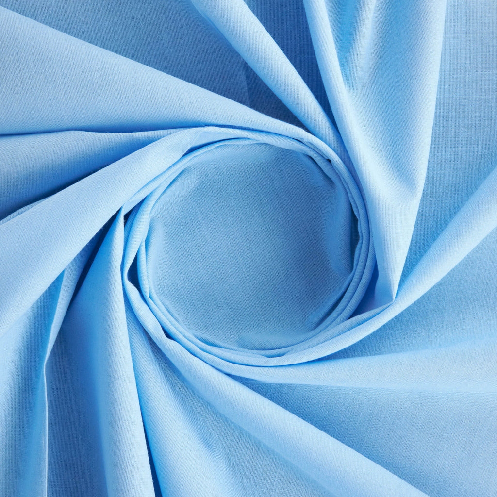 HAILEY COTTON BROADCLOTH  | 26508 BLUEBELL - Zelouf Fabrics