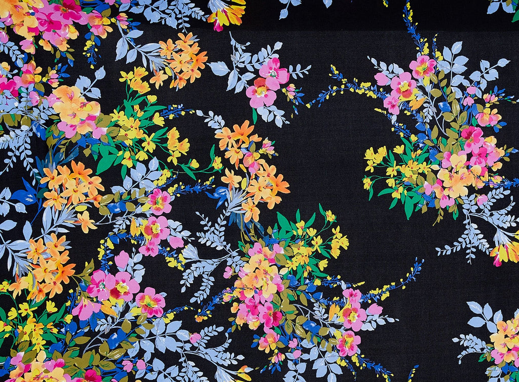 WILD FLOWER BORDER ON ITY  | 50043-1181  - Zelouf Fabrics