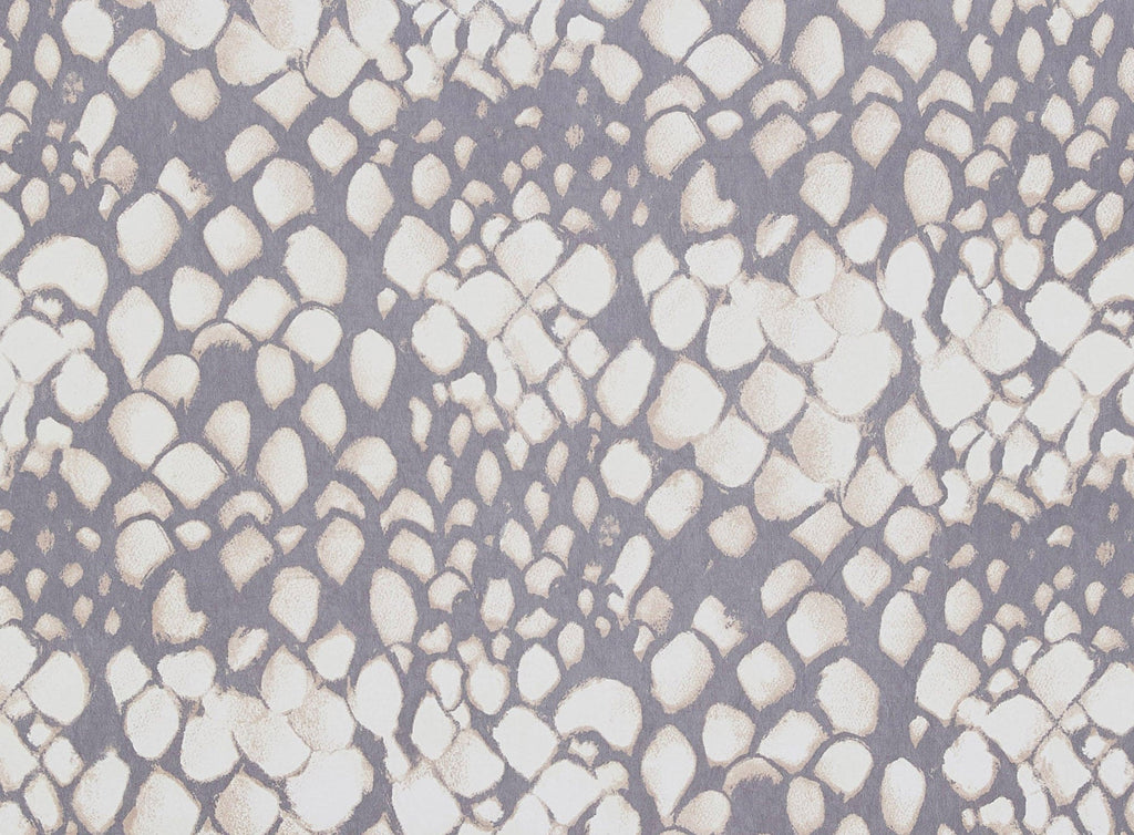 PEBBLE PRINT ON MATTE JERSEY CHIFFON  | 50065-631  - Zelouf Fabrics
