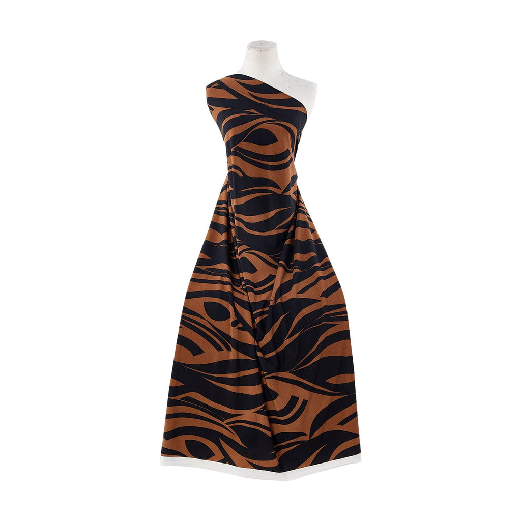 221 BROWN/BLK | 50221-1181 - THE WAVE ON ITY - Zelouf Fabrics