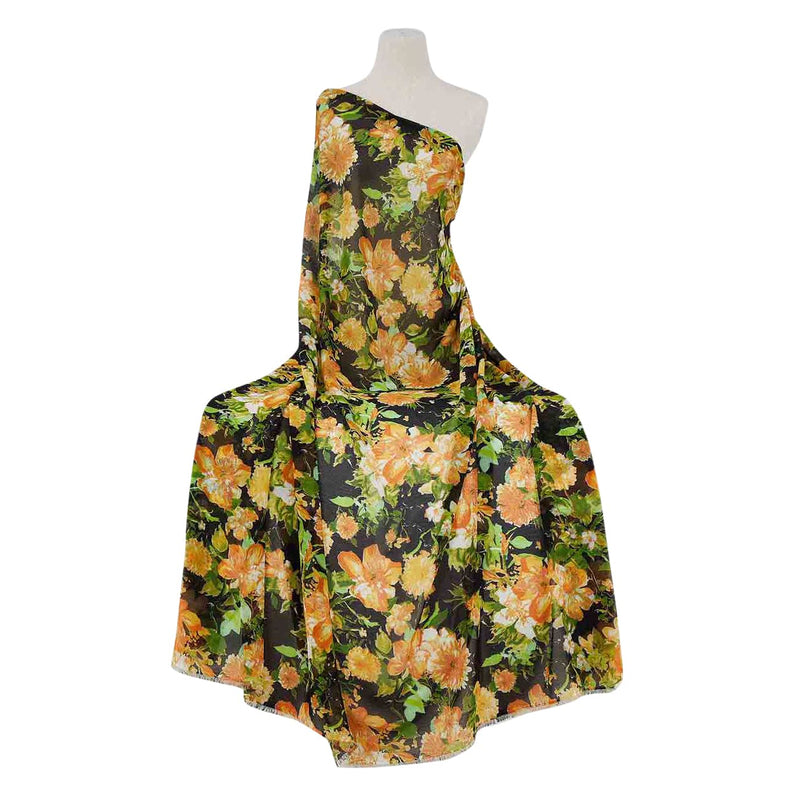 Paradise Floral On Chiffon Yoryu  | 50293-2222