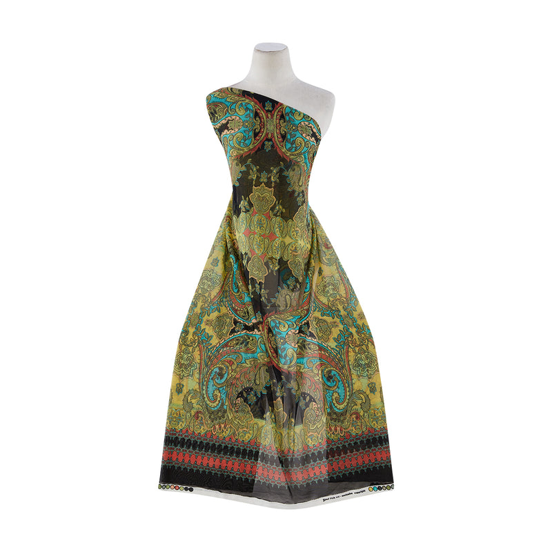 PARISIAN FLARE ON SHEER MATTE JERSEY  | 50515-631