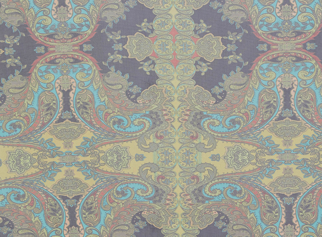 PARISIAN FLARE ON SHEER MATTE JERSEY  | 50515-631  - Zelouf Fabrics