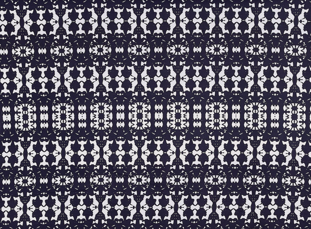 WOODCUT LACE BIADERE ON SCUBA  | 50651-3631  - Zelouf Fabrics