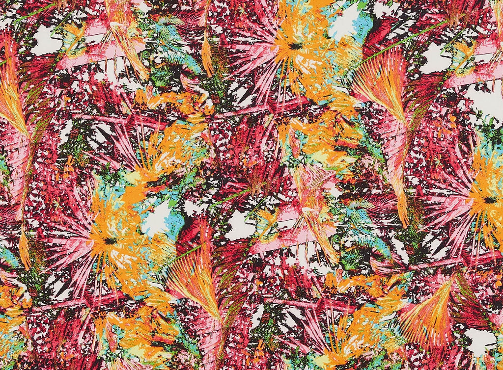 JUNGLE PRINT ON SCUBA  | 50630-3631  - Zelouf Fabrics