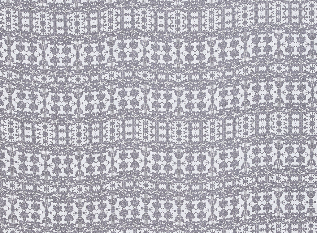 FLORAL LATTICE ON HIGH MULTI CHIFFON  | 50650-3333  - Zelouf Fabrics