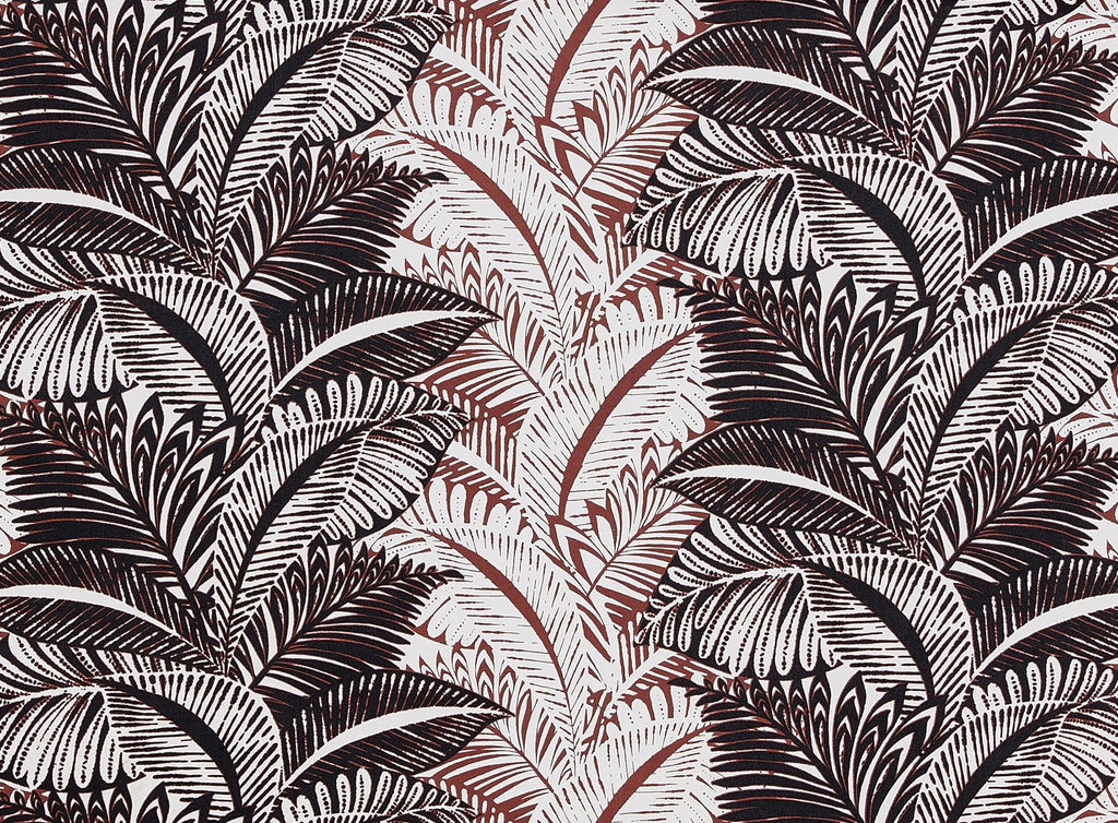 TROPICAL LEAVE STRIPE ON ITY  | 50941-1181  - Zelouf Fabrics