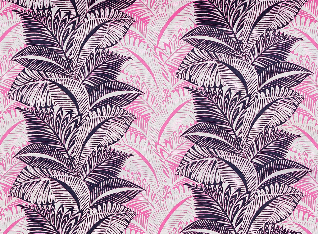TROPICAL LEAVE STRIPE ON ITY  | 50941-1181  - Zelouf Fabrics