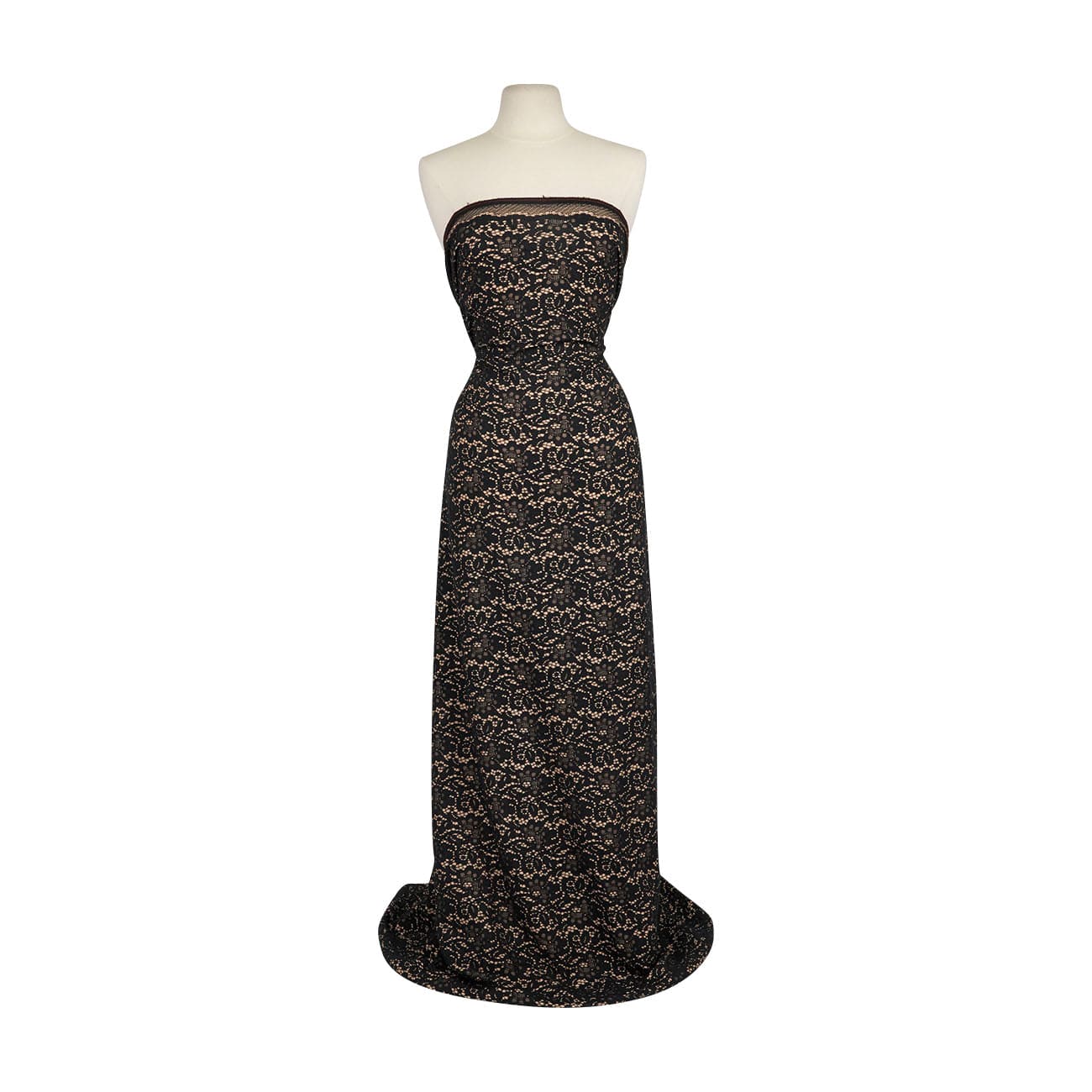 bonded lace dress Ava & Yelly Bonded Lace Dress - Black