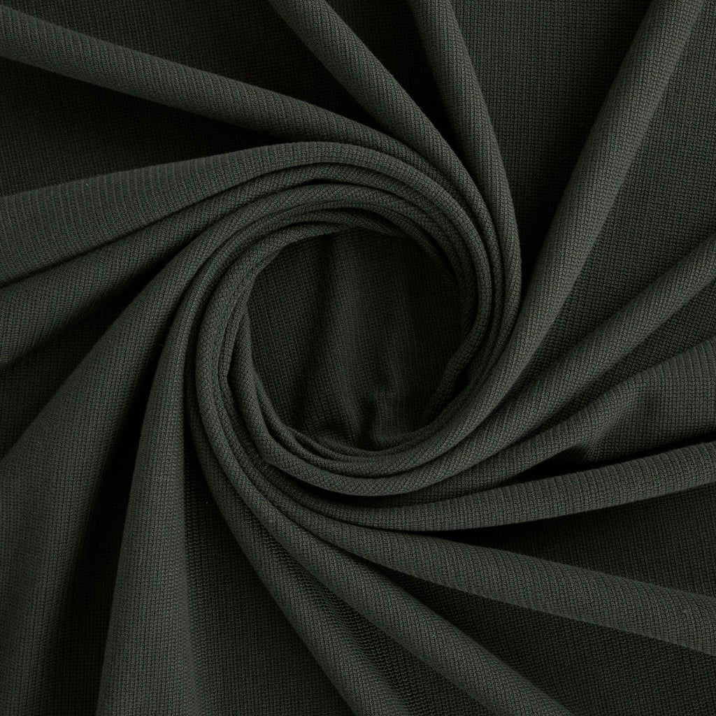 CELIA OTTOMAN KNIT  | 26500 DARK OLIVE - Zelouf Fabrics