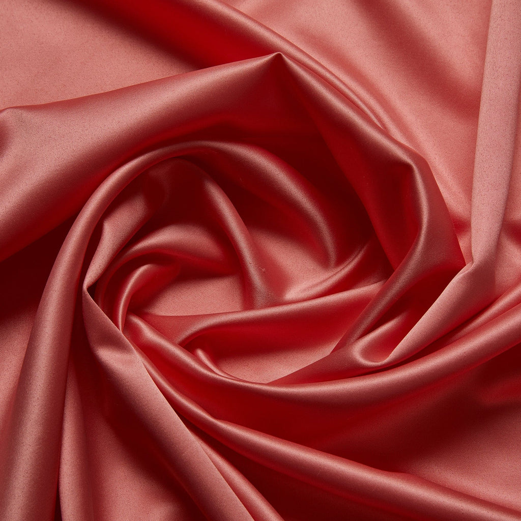 CHANEL W/SPANDEX SOLID  | 5170 838 CORAL - Zelouf Fabrics