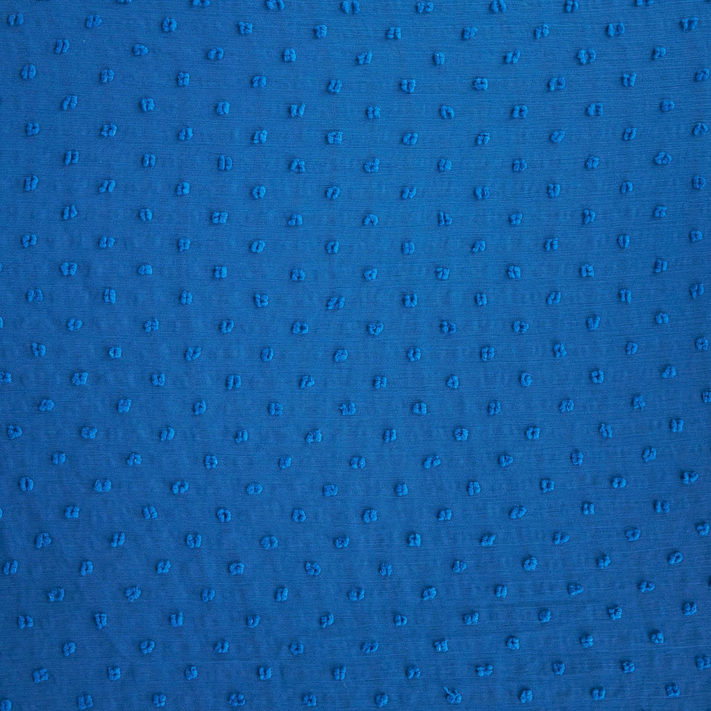 MARINE BLUE | 26491 - ROXANNE YORYU CLIP DOT - Zelouf Fabrics
