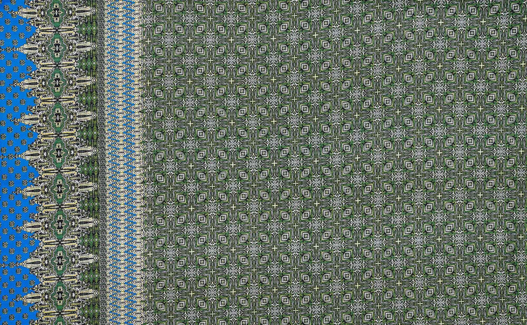 745 FOREST/BLUE | 51812-1181 - ZS1604GG PRINT ITY - Zelouf Fabrics