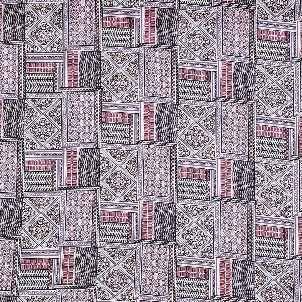634DUSTYVIOLET | 52144-3456 - ZS1610H PRINT CREPE KNIT - Zelouf Fabrics