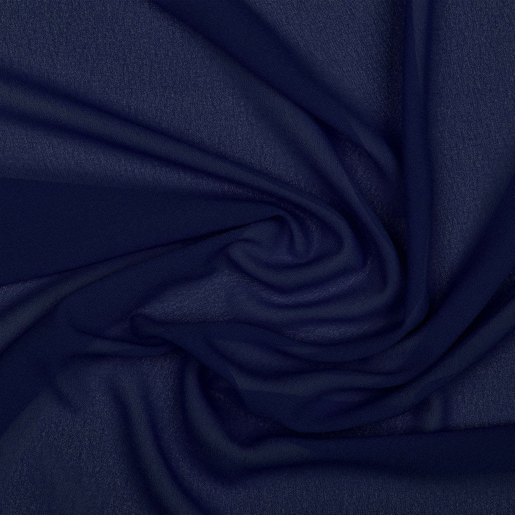 SOUFFLE CREPE CHIFFON | 5200 ATLANTIC HONOR - Zelouf Fabrics