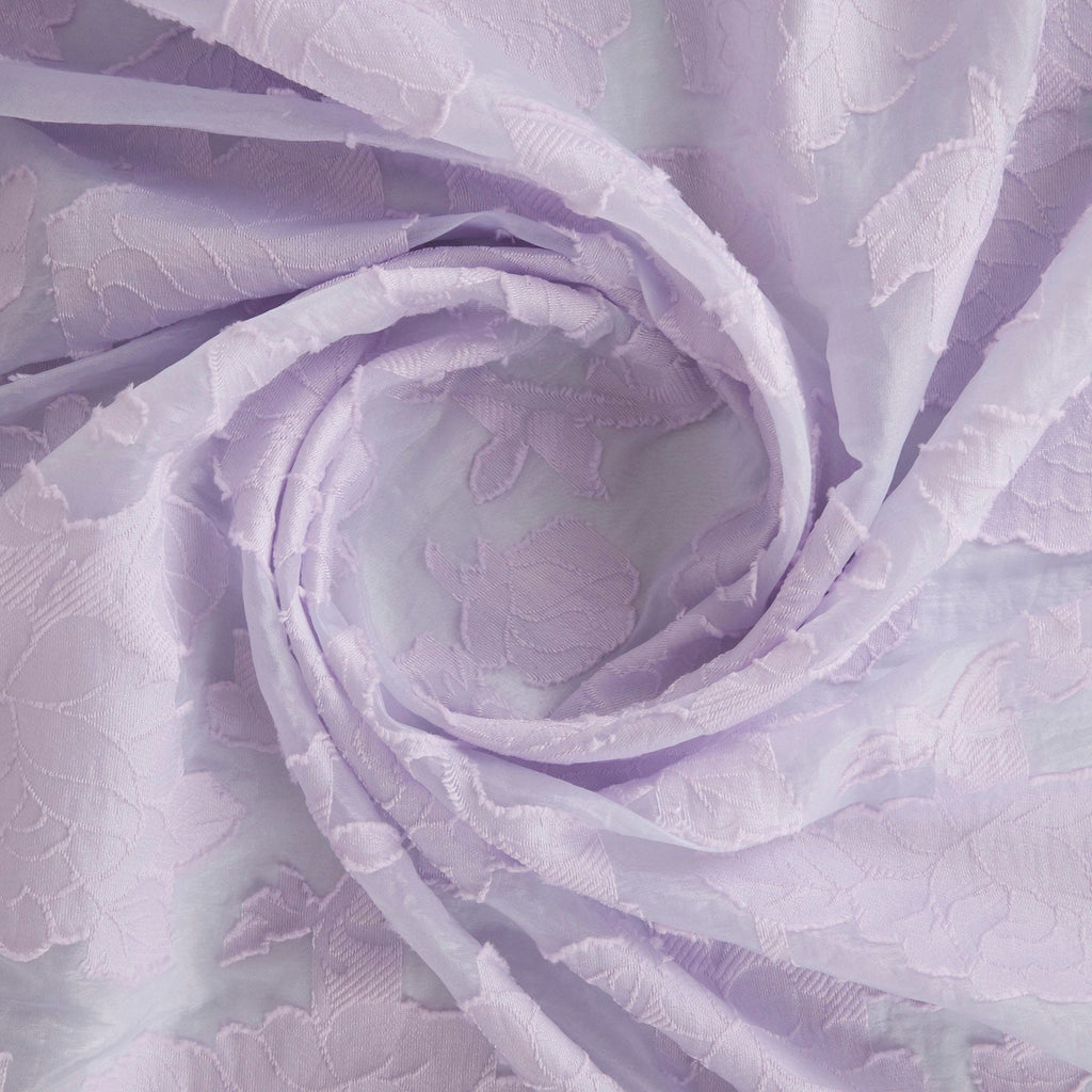 LORELAI FLORAL CLIPPED ORGANZA JACQUARD '  | 26492  - Zelouf Fabrics